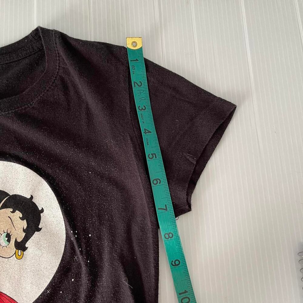 Y2K Betty Boop I love NY Baby Tee Shirt size Small - Picture 5 of 6